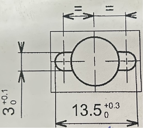 image Pignon Engrenage Plastique Module 1.5 – 16 Dents (POM Blanc, Ø 8 H7 + Rainure)